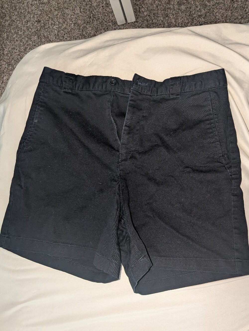 Dockers Black Mom Shorts